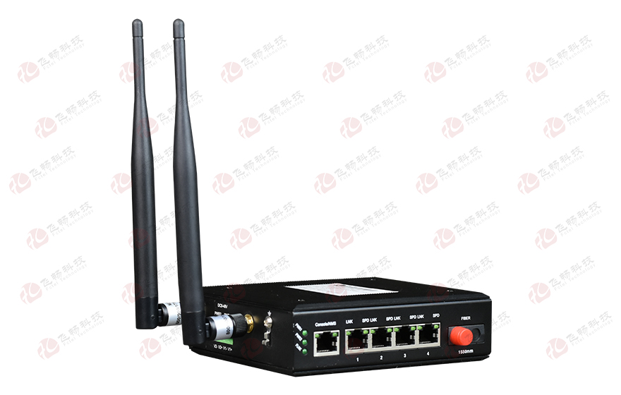 羞羞视频在线科技-光纖-wifi備份型-4百兆電口+1路百兆光口 工業軌式 羞羞视频国产精品