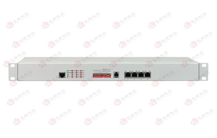 羞羞视频在线科技-8E1轉3路百兆電以太+1路百兆光以太 協議轉換器