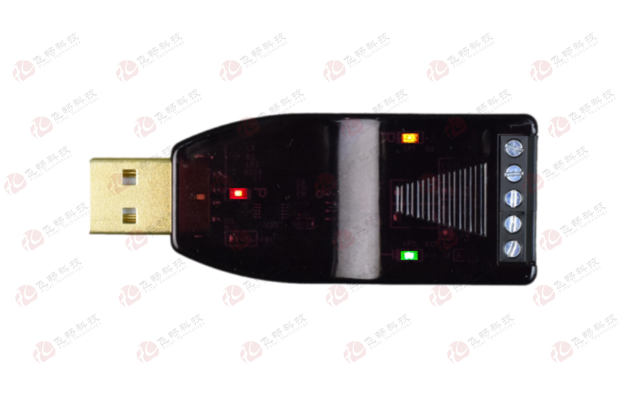 羞羞视频在线科技-工業級 6KV防雷型 USB轉2路高速RS485轉換器