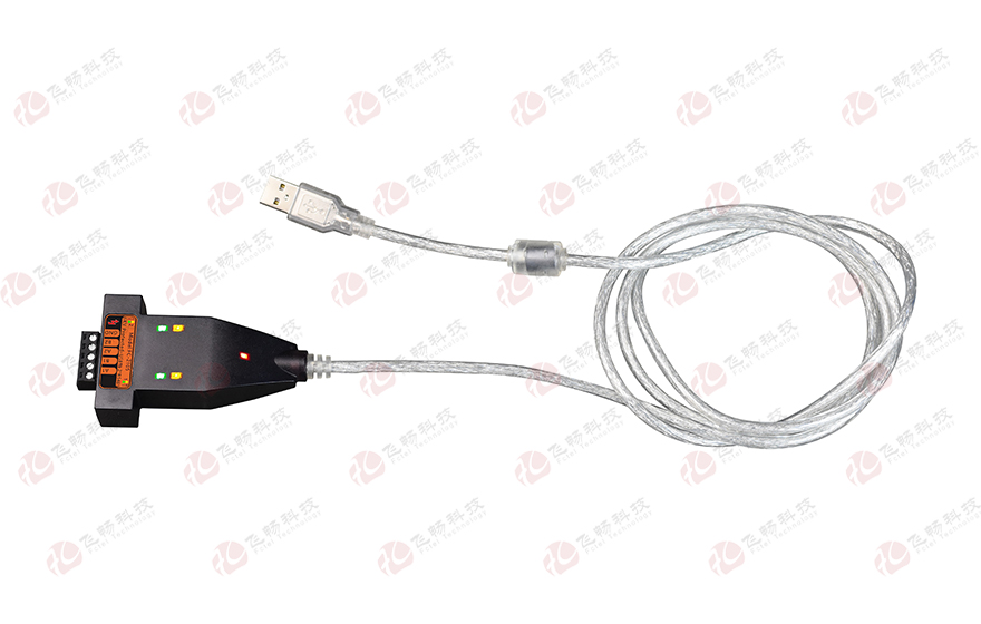 羞羞视频在线科技-工業級 6KV防雷型 USB轉2路高速RS485轉換器(帶線)